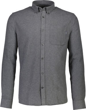 Brushed twill shirt L/S
