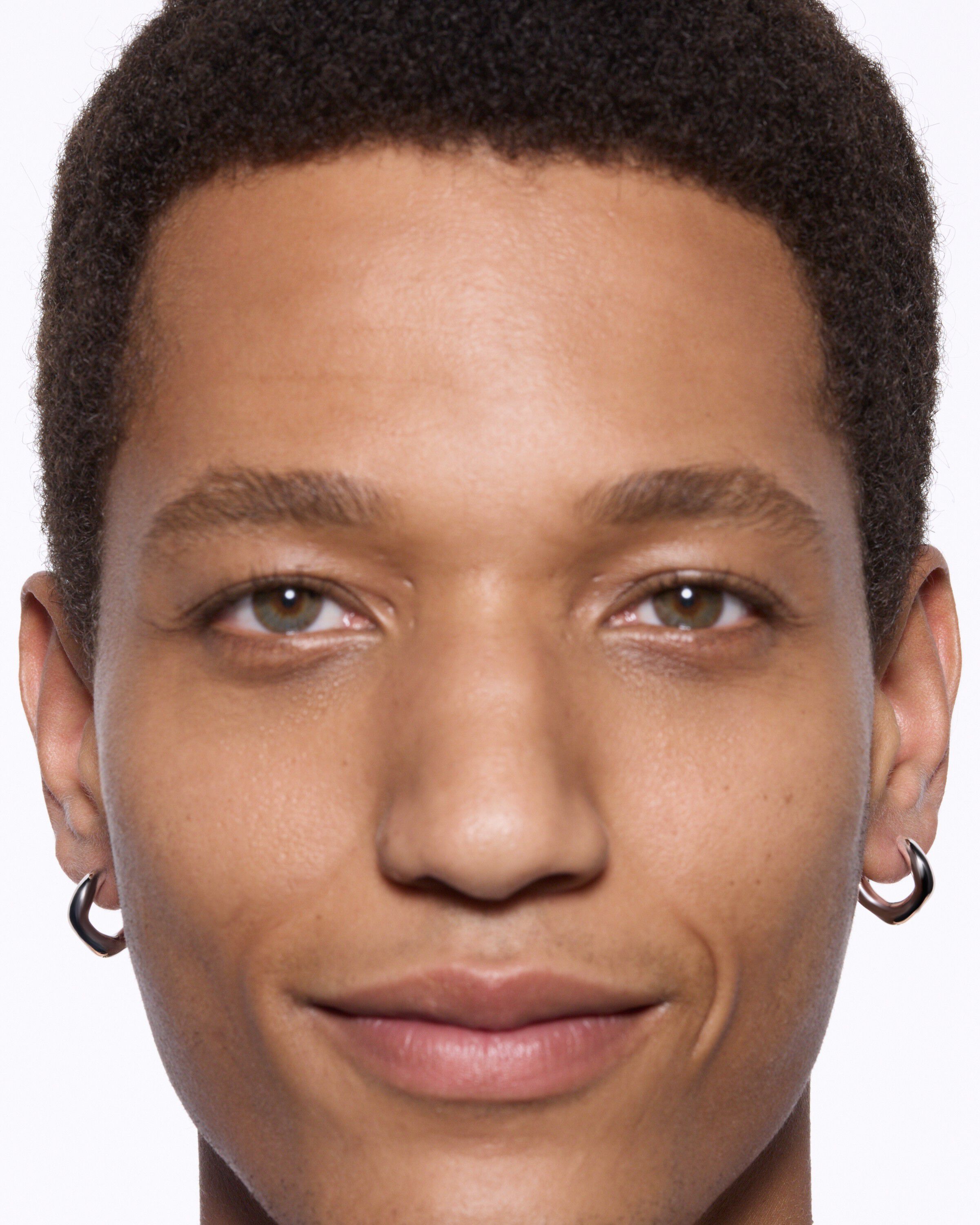 Anil Hoop Small Silver