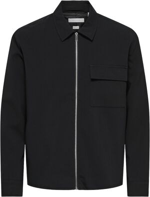 ONSWILL REG 0292 ZIP OVERSHIRT FRML
