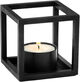 Kubus T, Candle Holder, Black