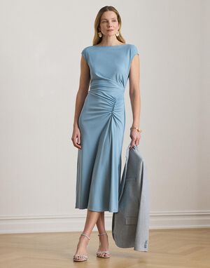 STR MATTE JERSEY-R-KNT-DRESSES