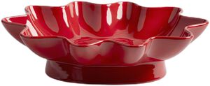 Bowl sun oval burgundy