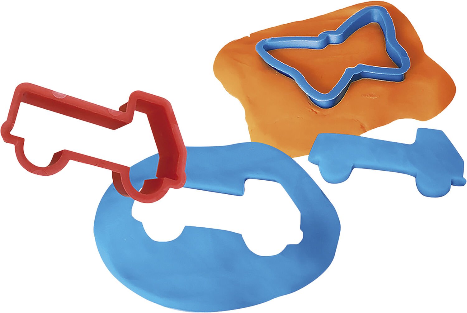 SES Creative - Modellervoks - 8 farver med confetti og glimm