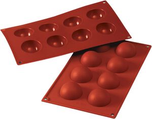 HALVKULEFORM 8 stk &Oslash;50 H25