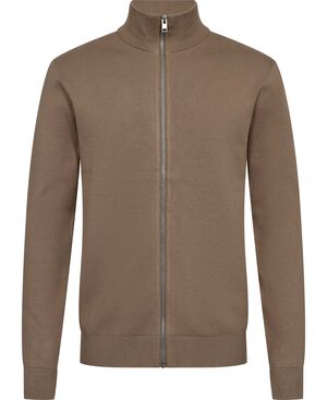 Ecovero zip cardigan