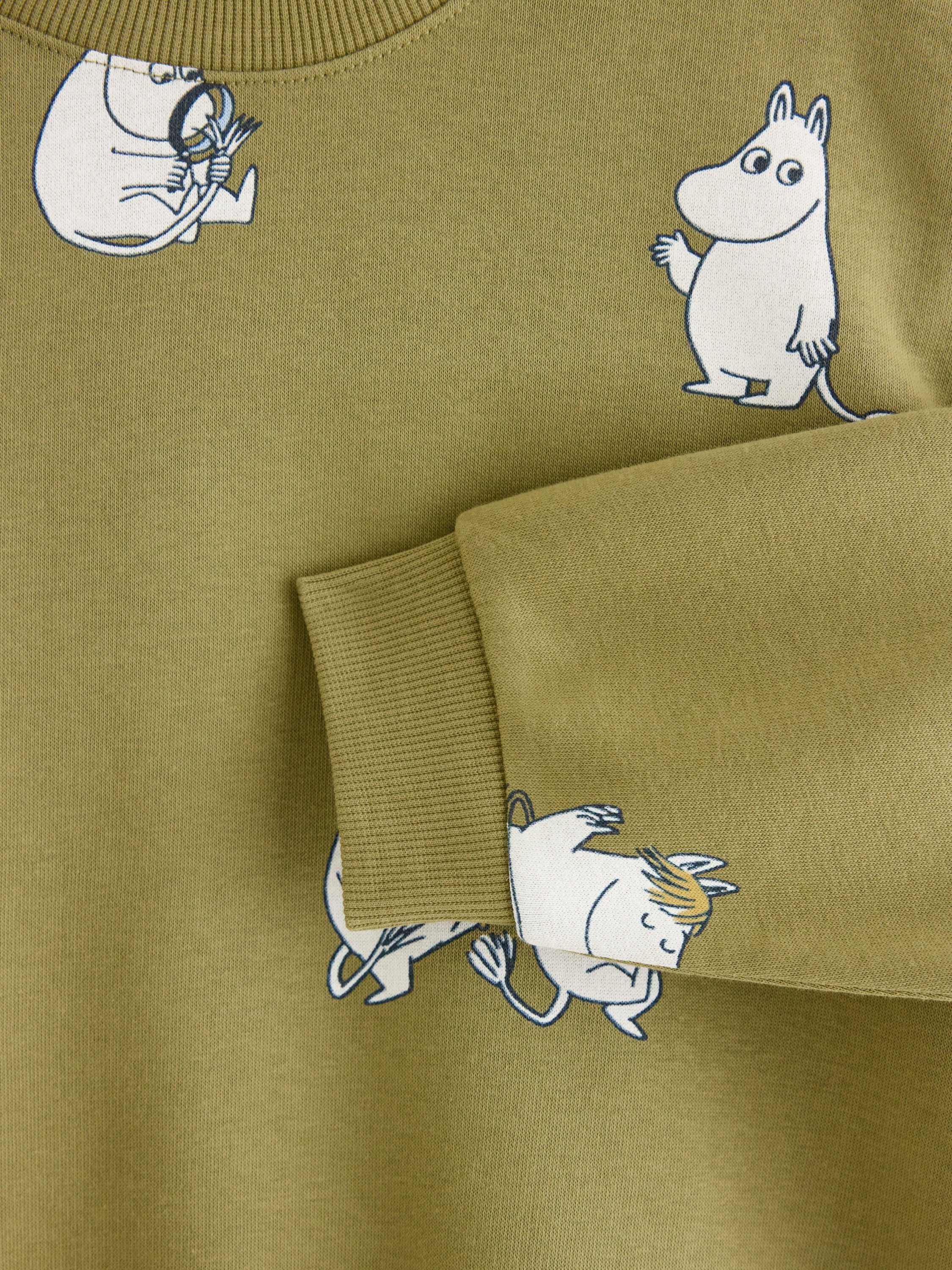 Mumin sweatshirt med borstad insida