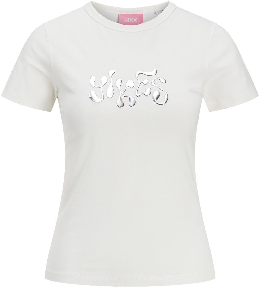 Jxgigi Str Ss Gloss Print Tee Jrs