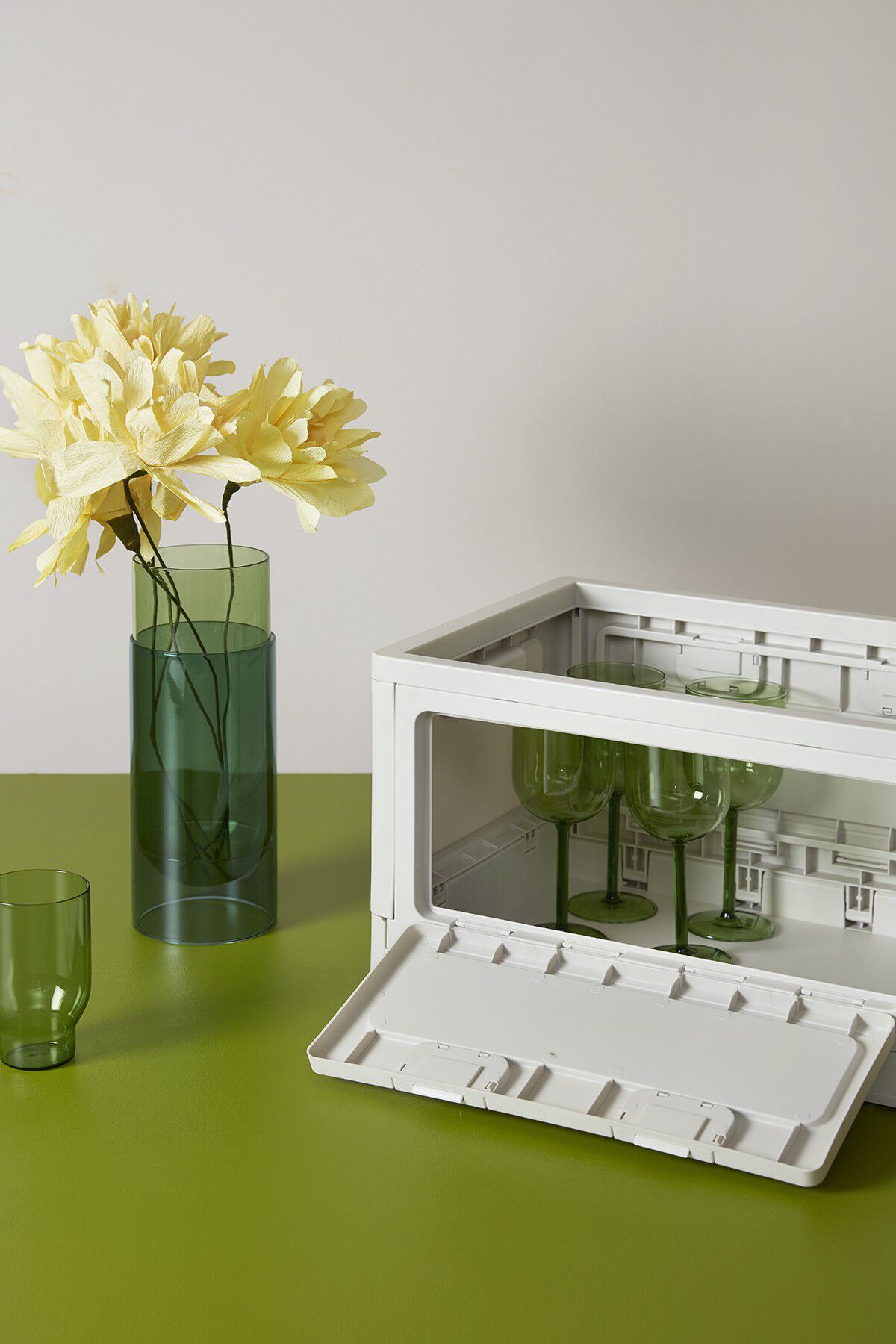 BOX, SMALL, LIGHT GREY