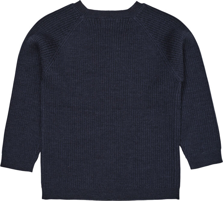 MERINO CLASSIC RIB BLOUSE