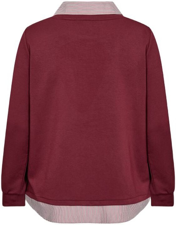 Curvy WA-SABINA 63 Sweatshirt Bordeaux