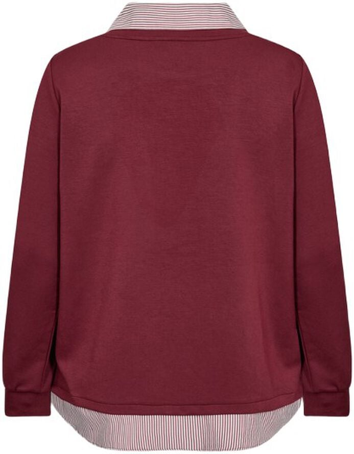 Curvy WA-SABINA 63 Sweatshirt Bordeaux