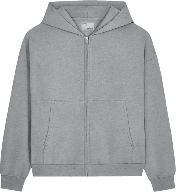 Organic Oversized Zip Hood