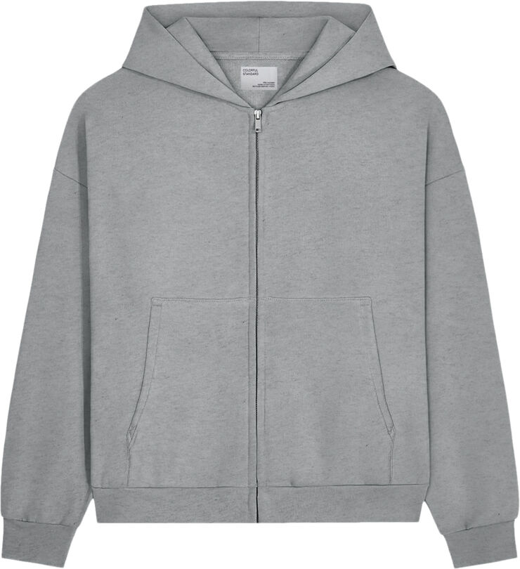 Organic Oversized Zip Hood