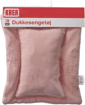 KREA Doll Bed Linen. Rose