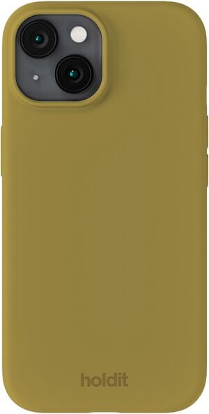 Silicone Case iPhone 14/13 Warm Olive