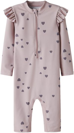 NMFZIPPA 3/4 UV SWIMSUIT