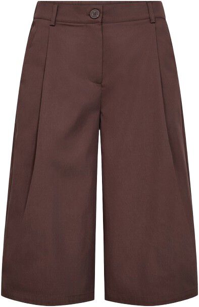 Curvy WA-HAILEY 2 Shorts M&oslash;rk brun