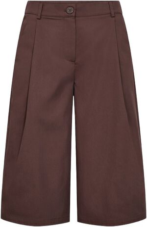 Curvy WA-HAILEY 2 Shorts M&oslash;rk brun