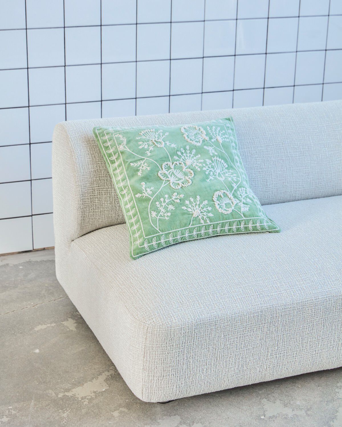 Putetrekk, HDMano, Mintgr&oslash;nn:Sand