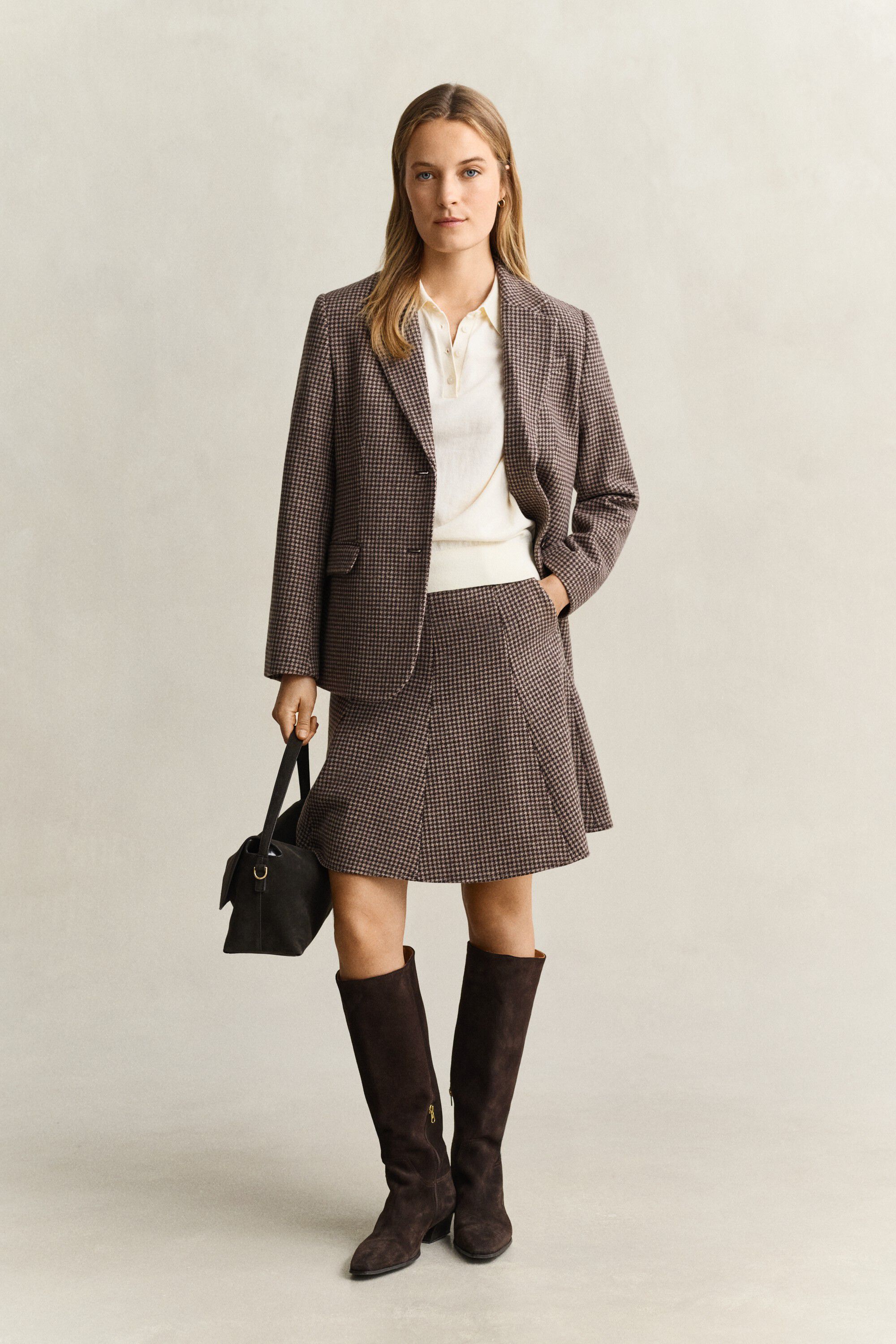 REG HOUNDSTOOTH BLAZER