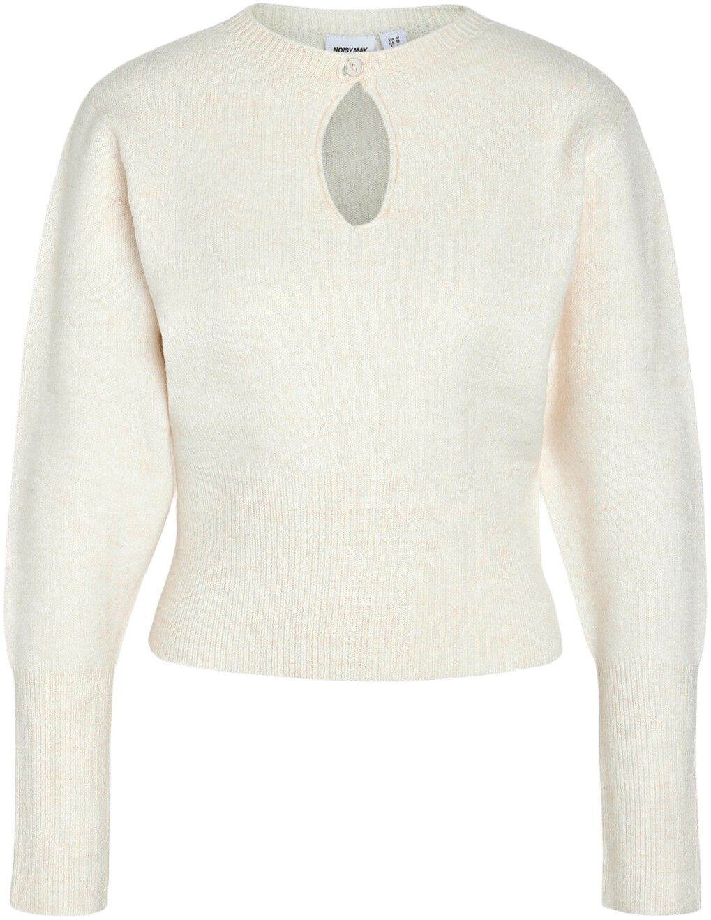 Nmsloan L/S O-Neck Keyhole Knit