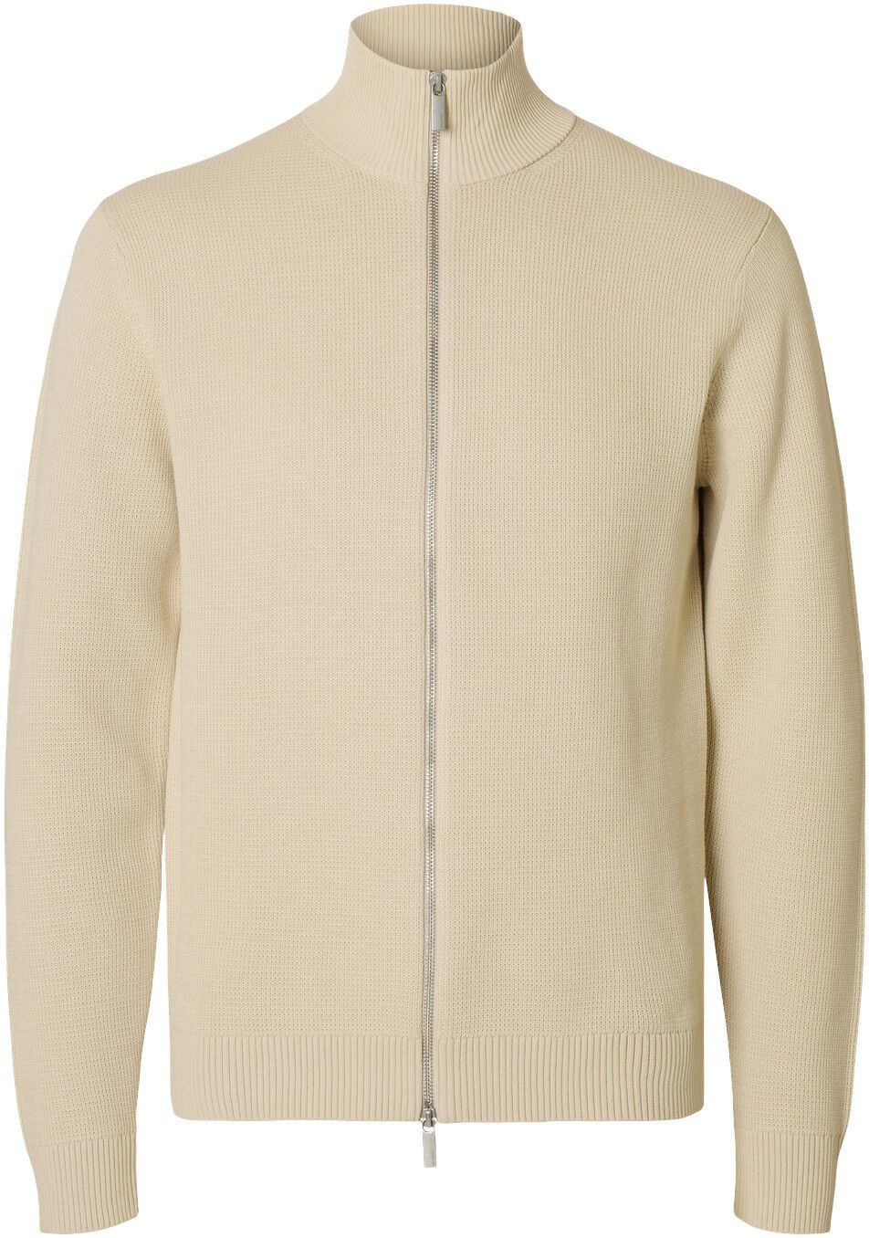 Slmdane Ls Knit Structure Full Zip Noos