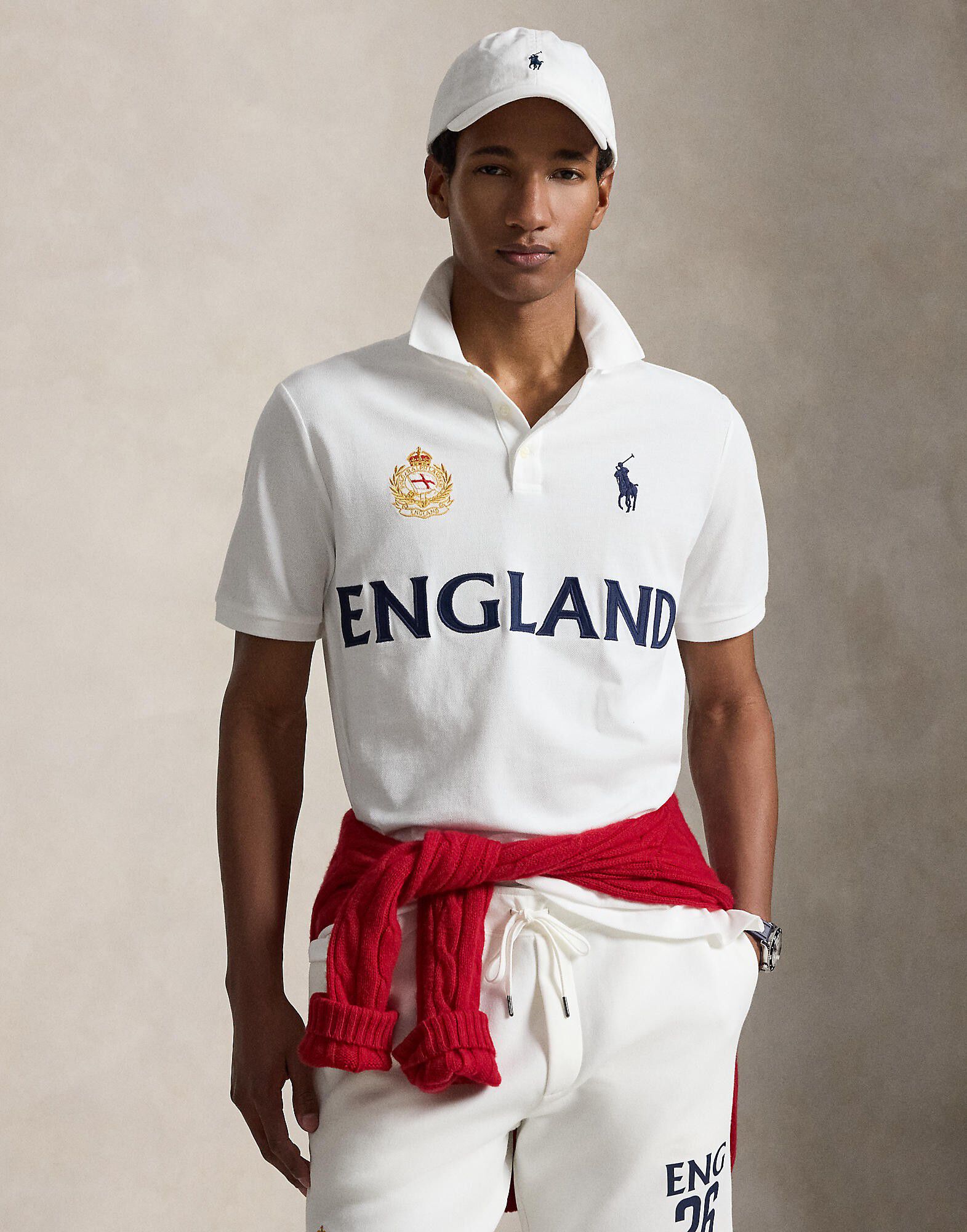 Classic Fit England Polo Shirt