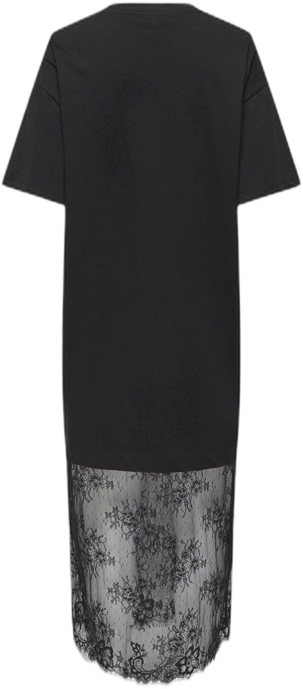 Onlcliff S/S Tee Lace Dress Wvn