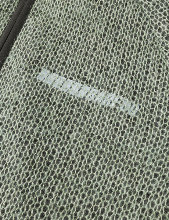 Janitor'' Double Layer Zip Cardiga