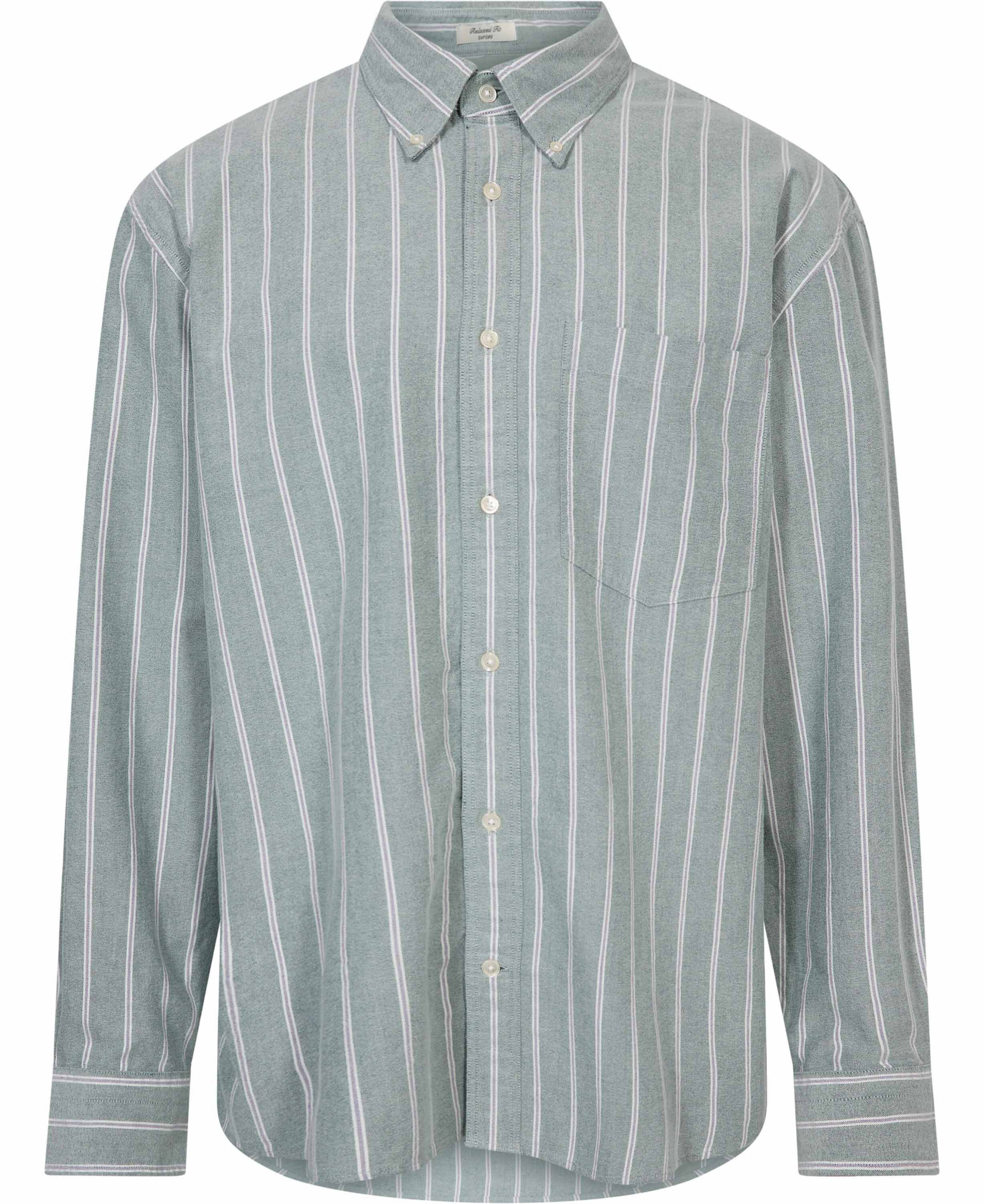 REL BRUSHED OXFORD STRIPE SHIRT