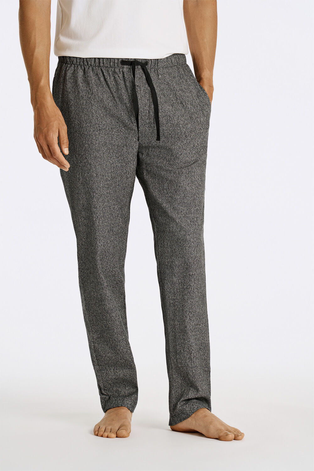 Twisted yarn brushed pyjama