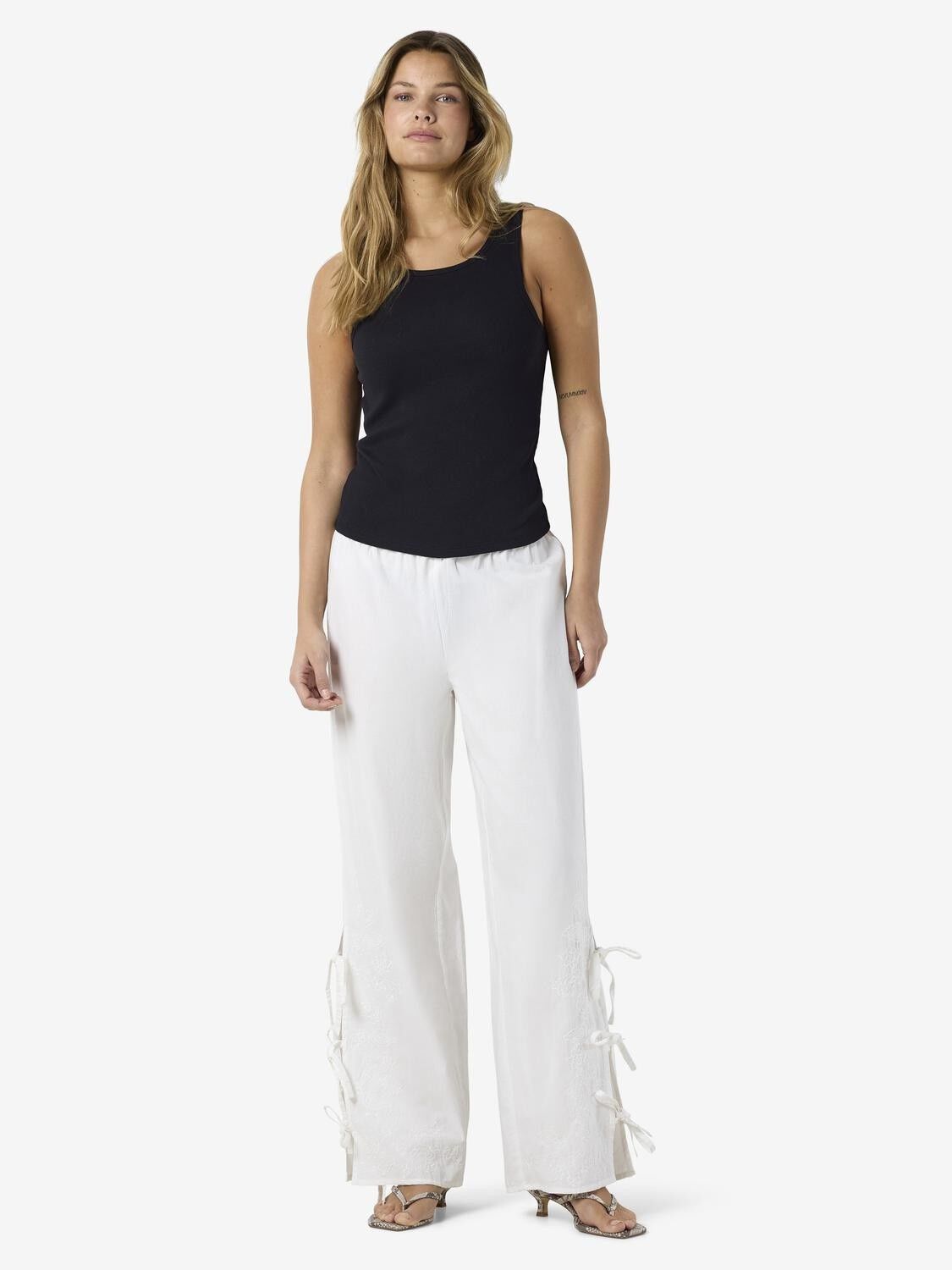 Nmmae Mw Tie Pants Wvn