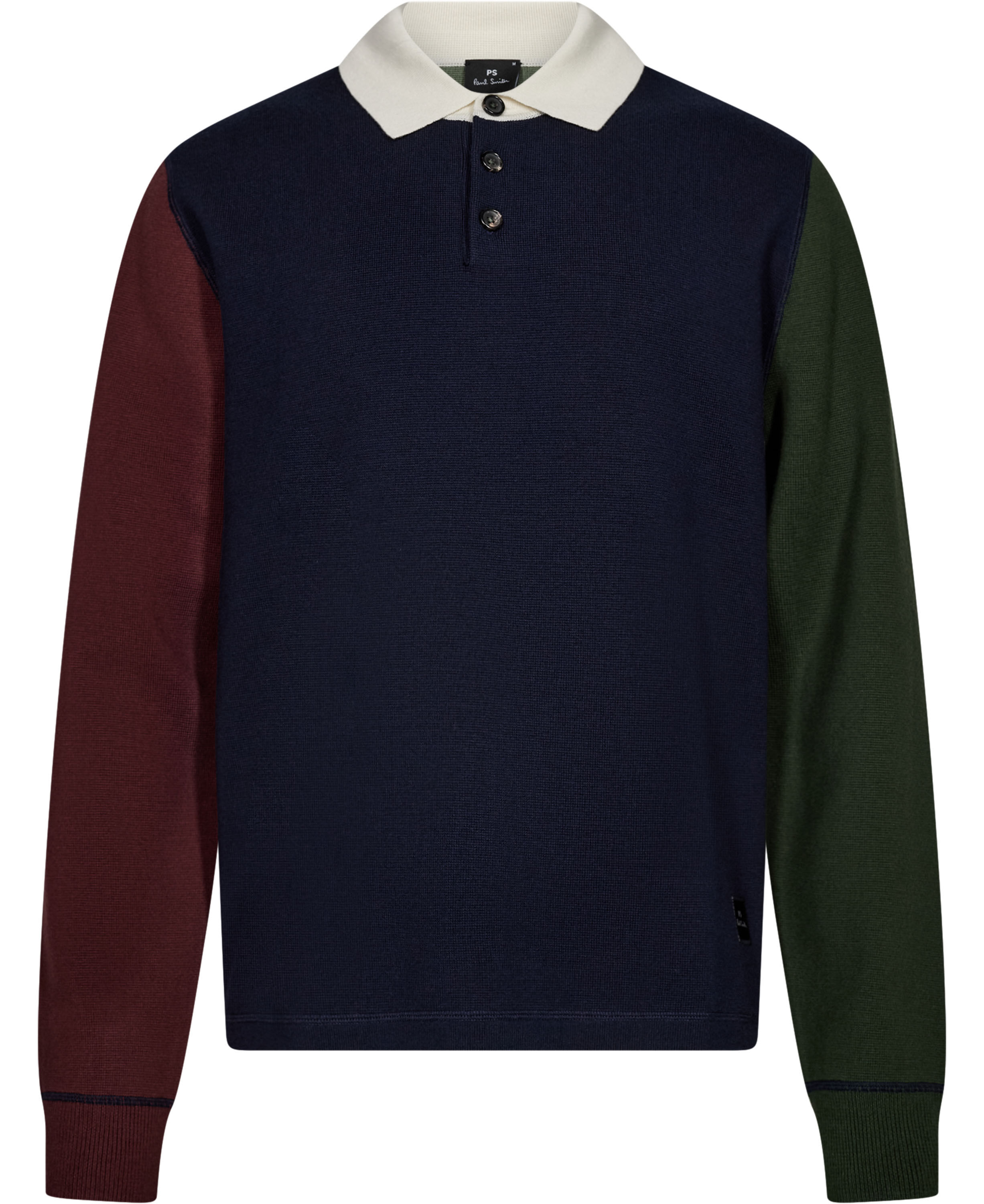 MENS SWEATER LS POLO