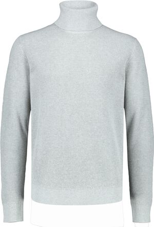Recycled roll neck knit L/S