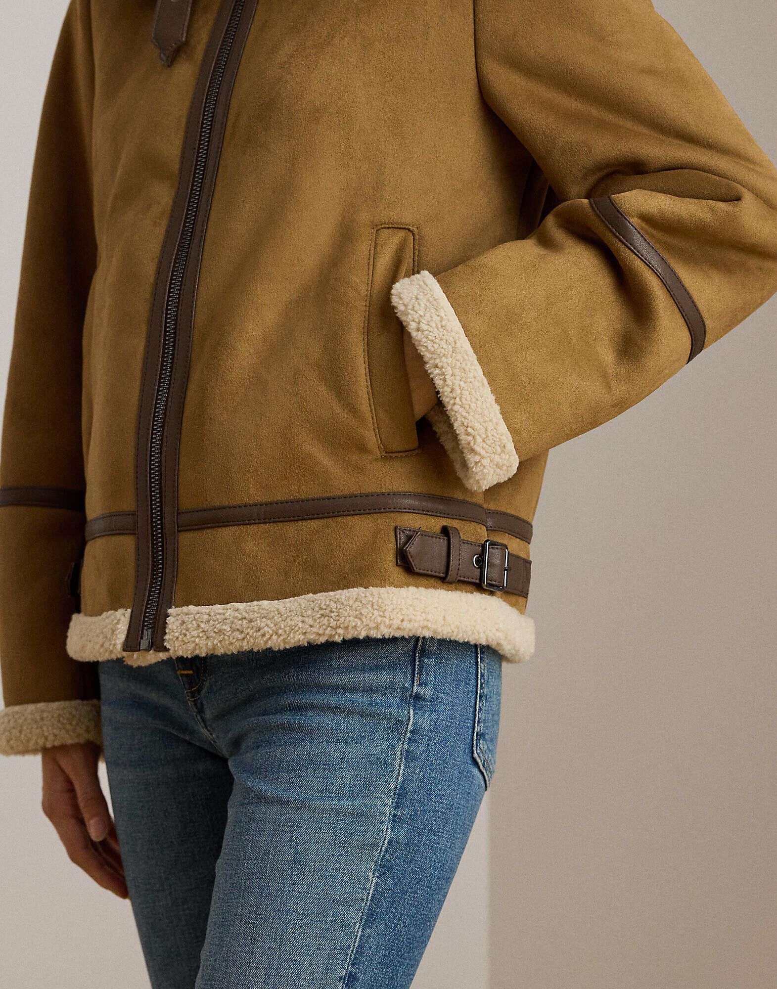 FAUX SHEARLING-FX SHEA SB ZIPFR 24