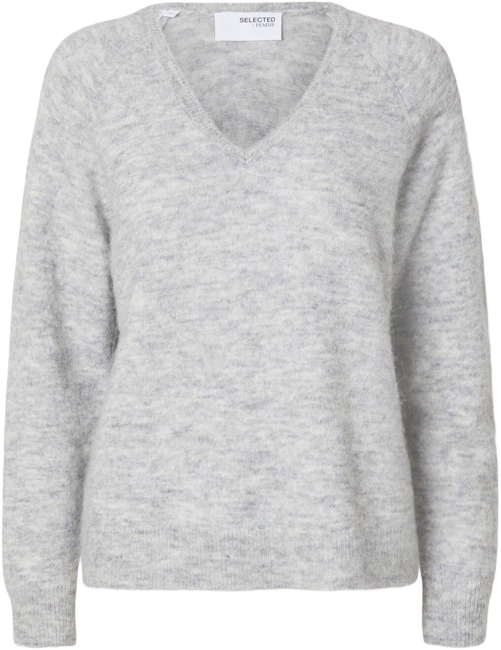 SLFLULU NEW LS KNIT V-NECK B NOOS