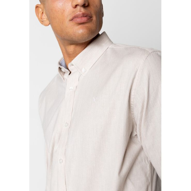 Oxford Stretch Plain L/S
