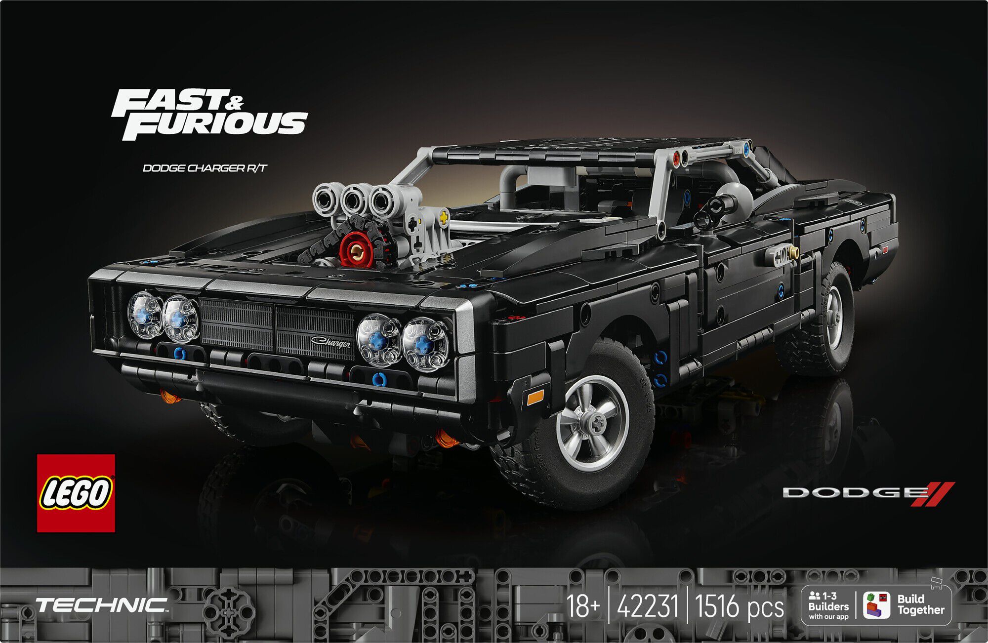 Fast and Furious Dodge Charger R/T-bil 42231