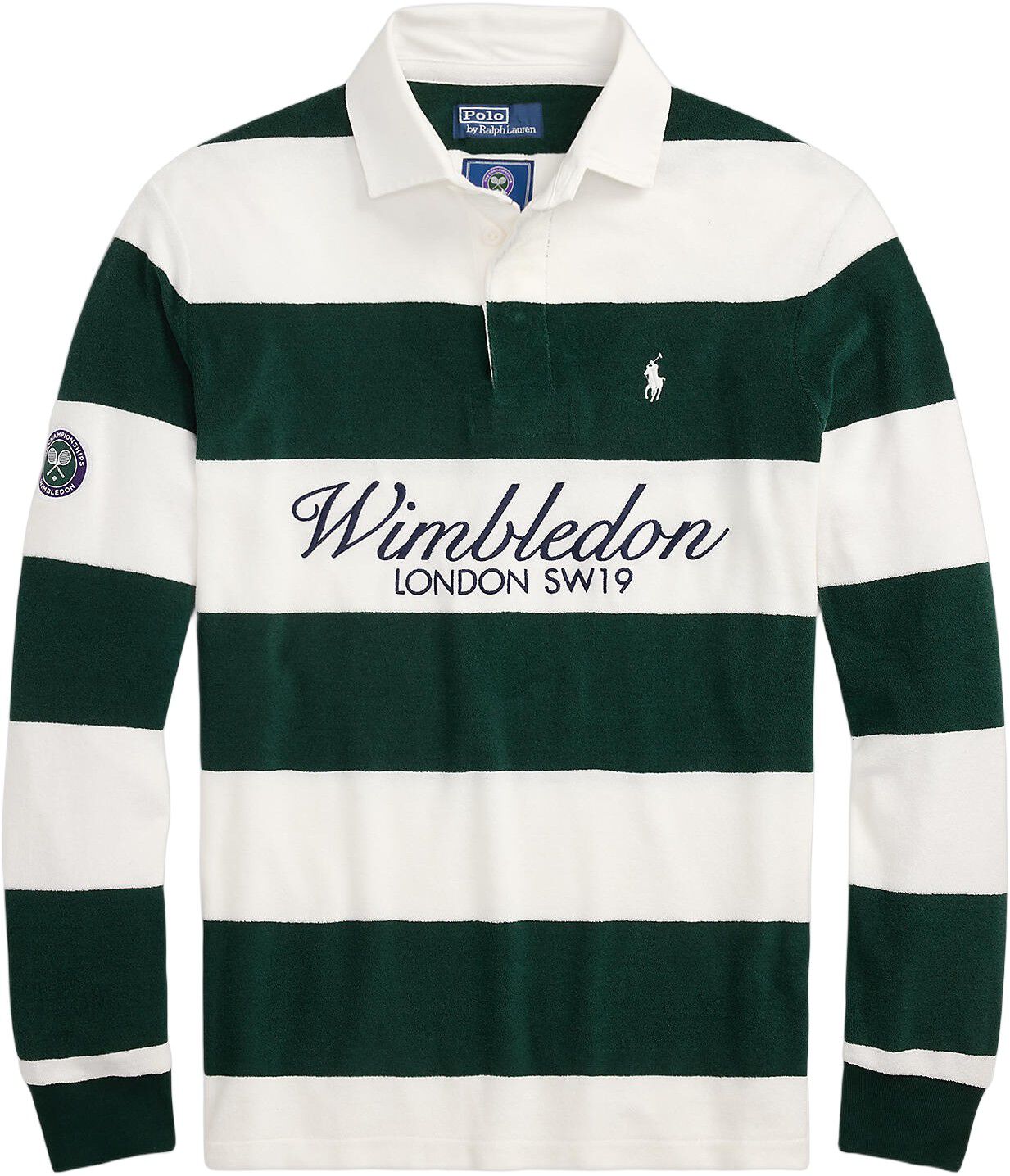 Wimbledon Classic Fit Terry Rugby Shirt