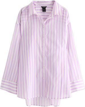 V&aelig;vet skjorte i viskoseblanding med