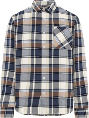 Dune regular checked flannel shirt