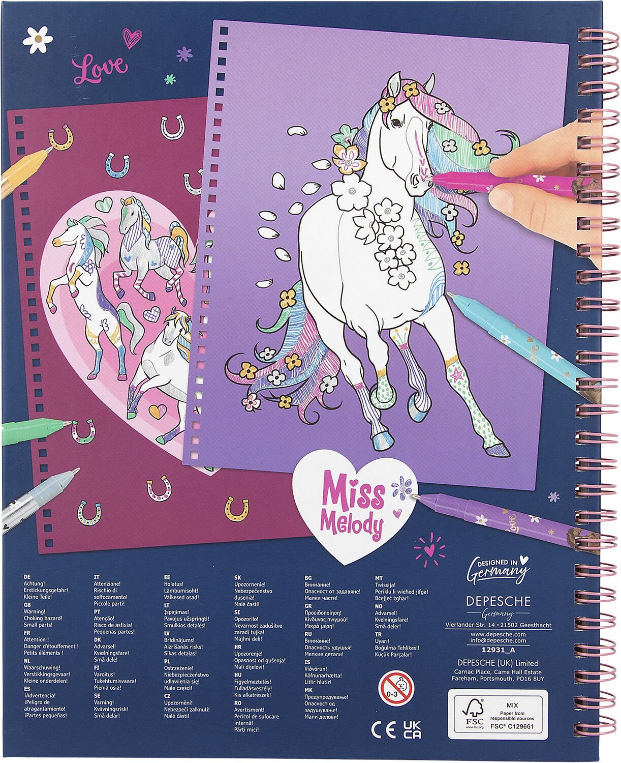 Miss Melody Glitter Horse