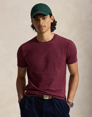 Custom Slim Fit Jersey Crewneck T-Shirt
