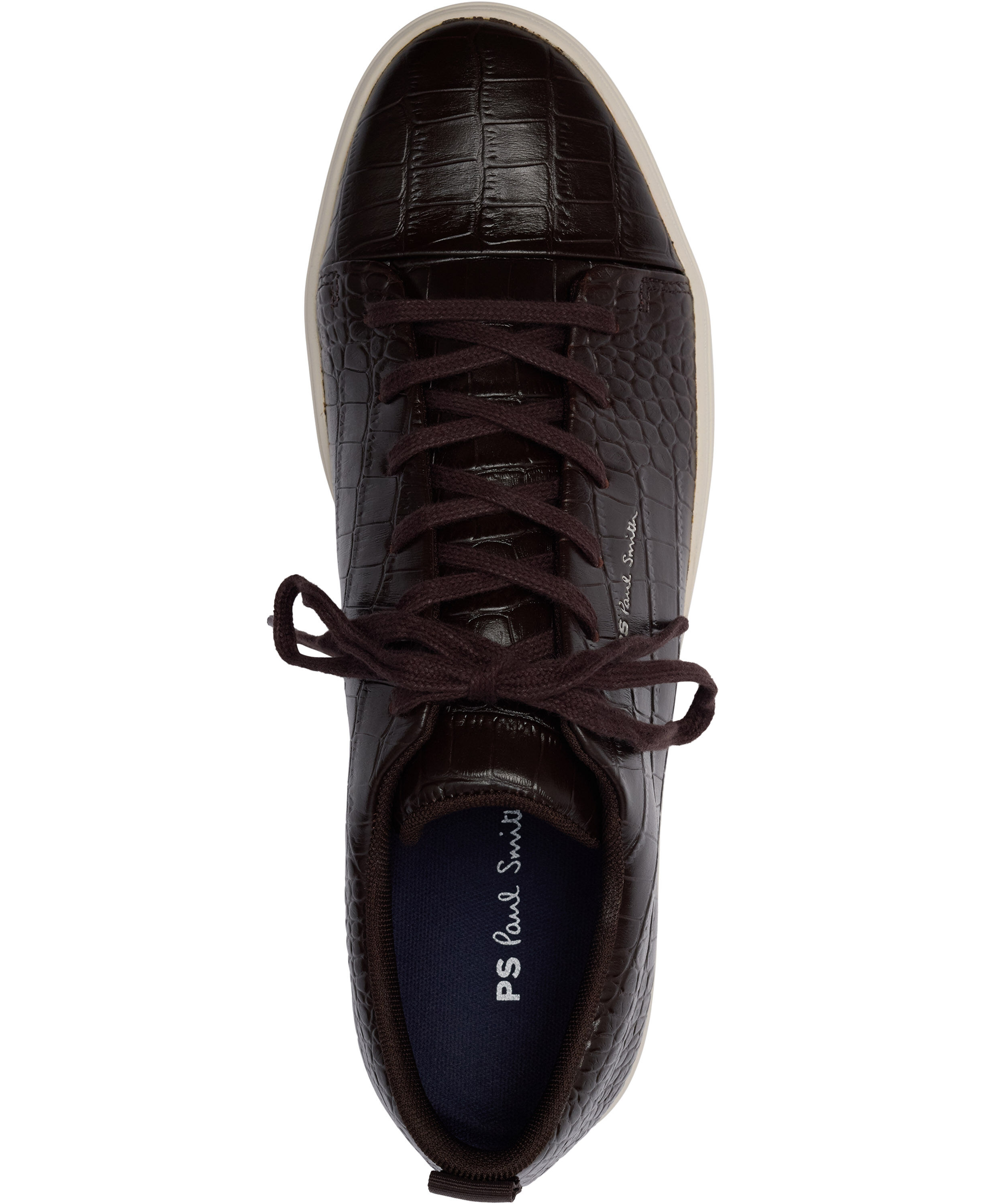 MENS SHOE LEE BROWN CROC