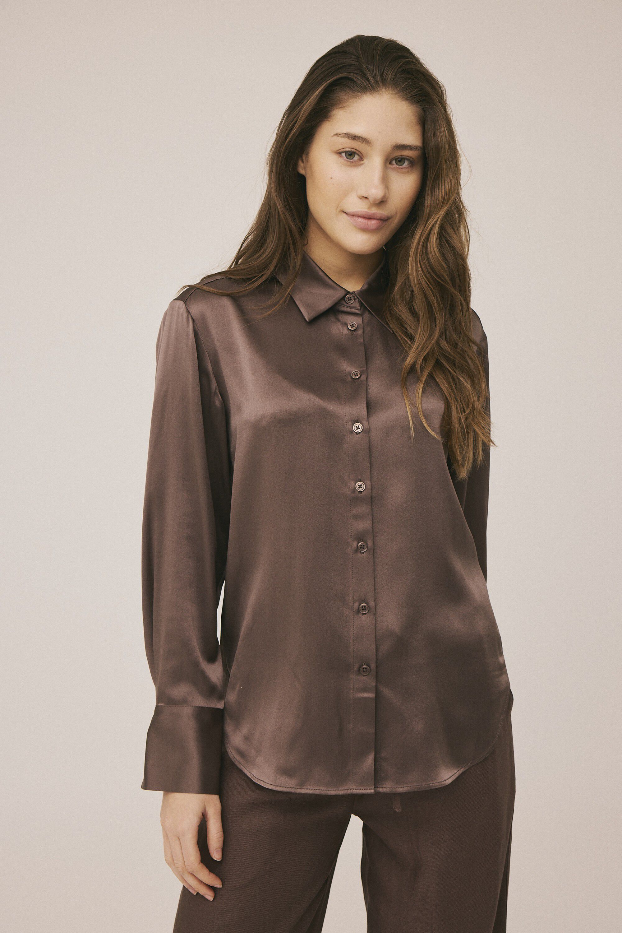 Gia 1 Skjorte - 100% Silke