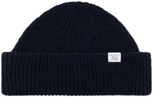 Shallow Cotton Wool Rib Beanie