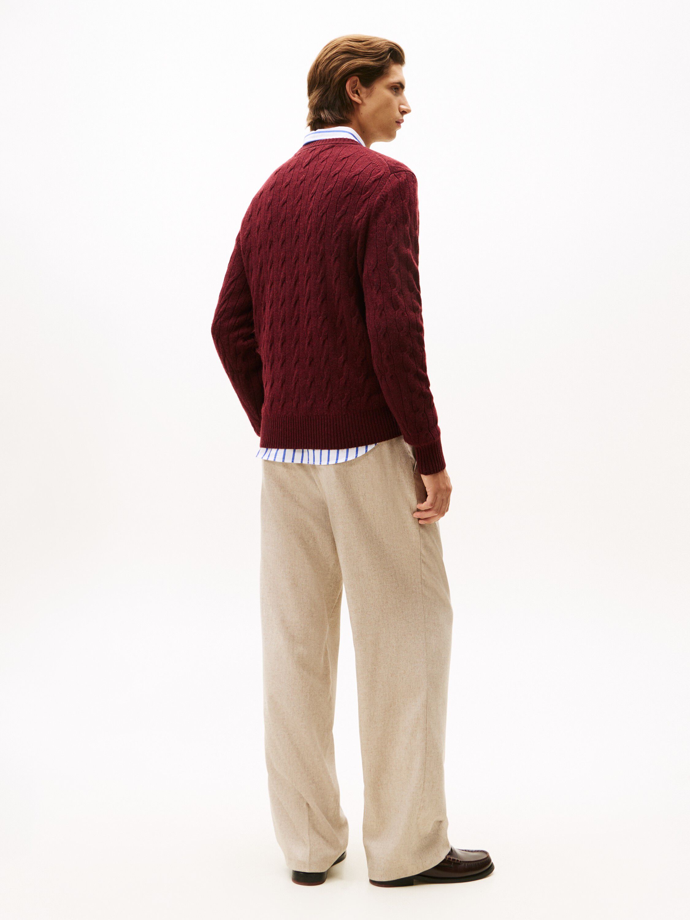 LAMBSWOOL BLEND CABLE CREW