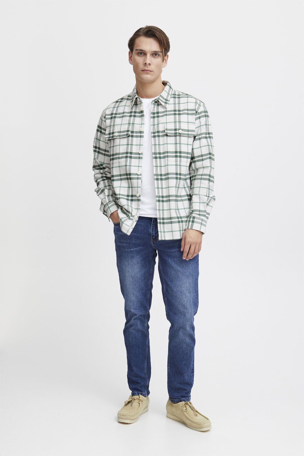 CFAUGUSTO checked overshirt