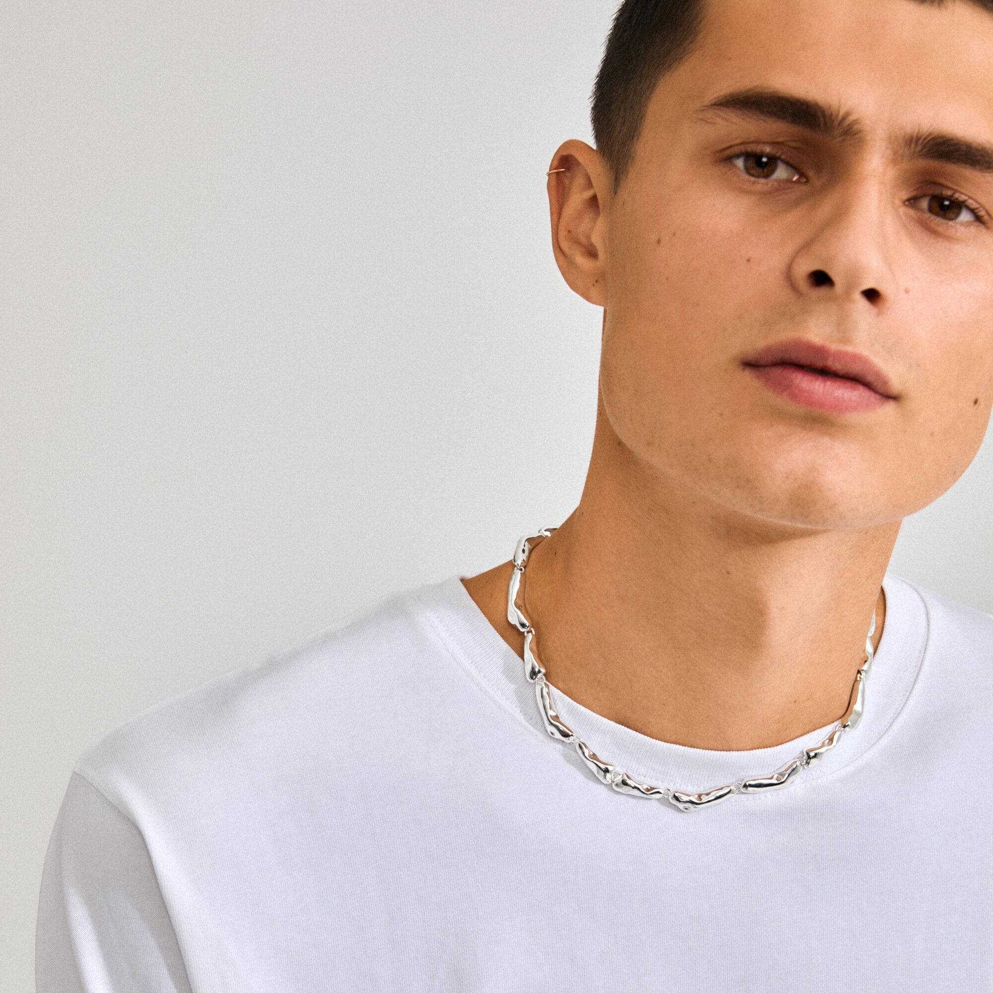 HARRISON necklace silver-plated