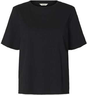 SLFASSIA SS DETAIL TEE